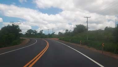 Restauração da Pavimentação na rodovia BR.420.