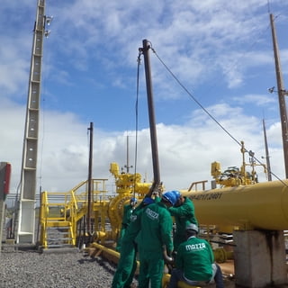 Serviço de construção e montagem para reparo de válvula de 12.