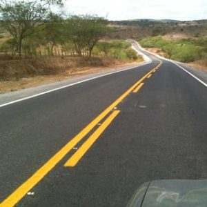 Pavimentação em TSS na Rodovia BA 053.