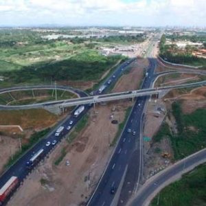Execução de viaduto para interseção da Avenida Noide Cerqueira.